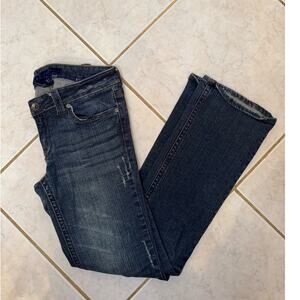 Juniors 7R Refuge Bootcut Denim Blue Jeans